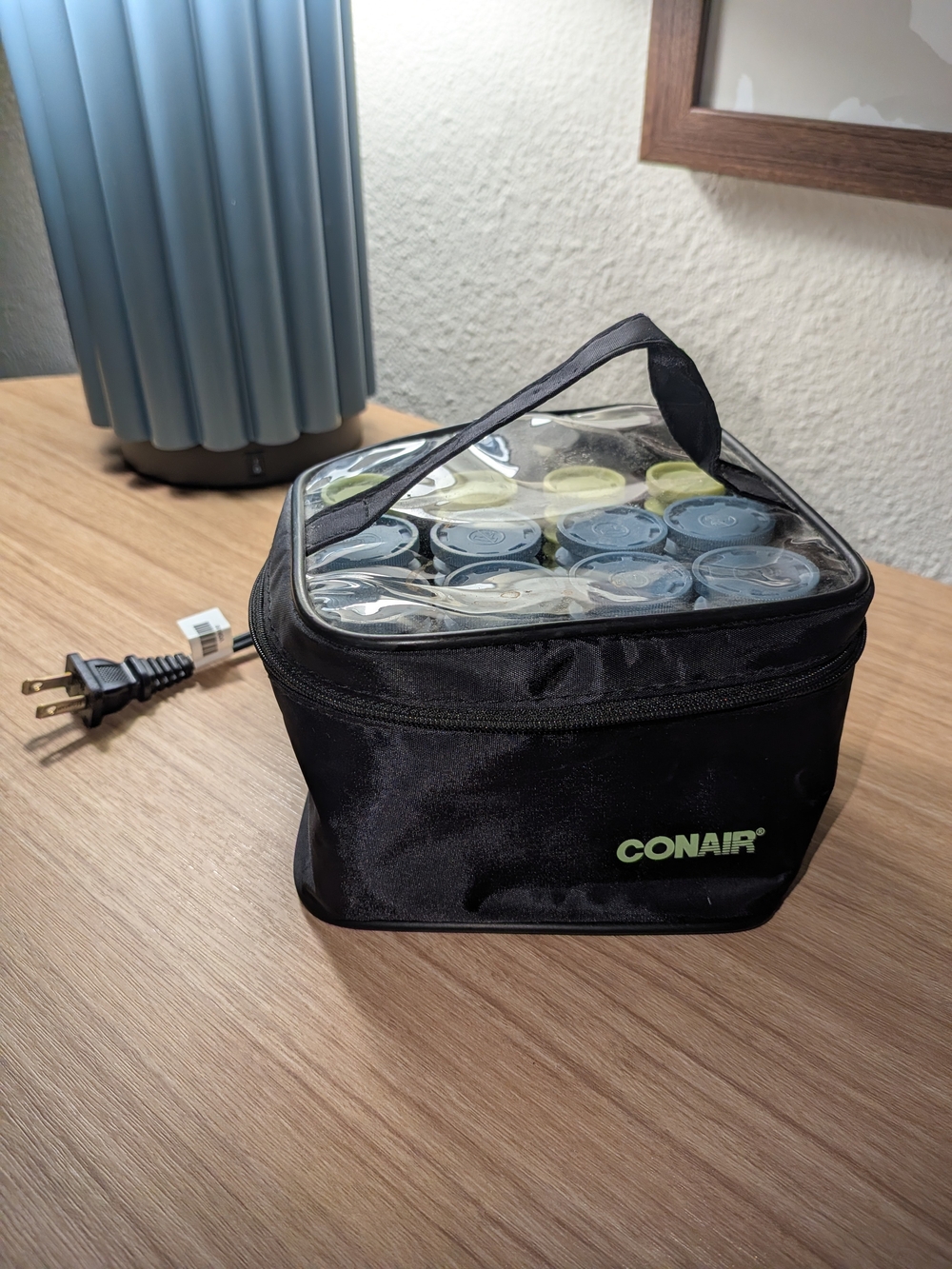 Conair Travel Bag Hair Rollers 12 With Pins